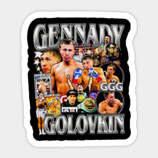 Gennady Golovkin Vintage Bootleg Sticker